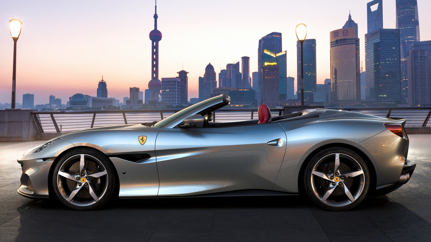 Ferrari Portofino M Hd Art Keychain