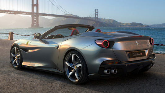 Ferrari Portofino M Hd Art Keychain