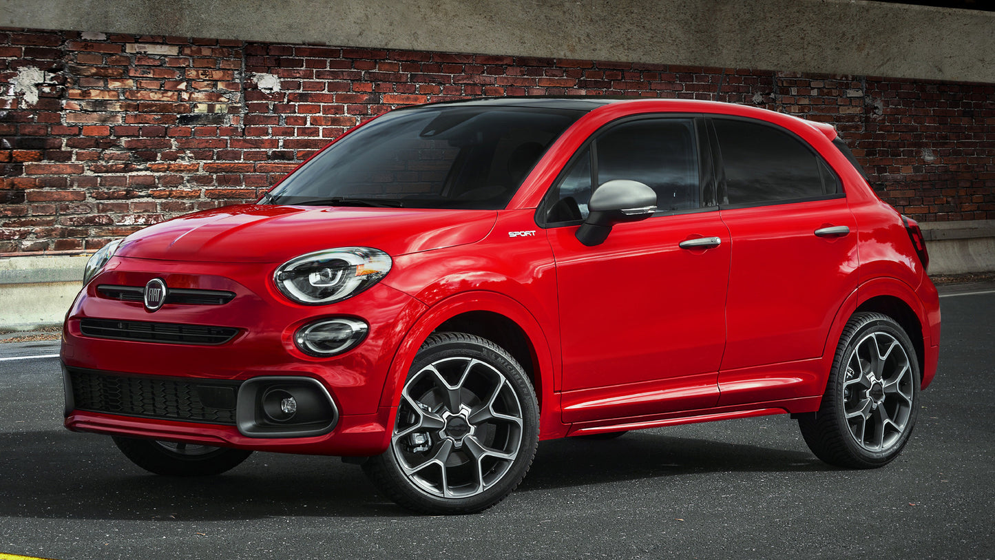 Fiat 500X Sport Us Hd Art Keychain