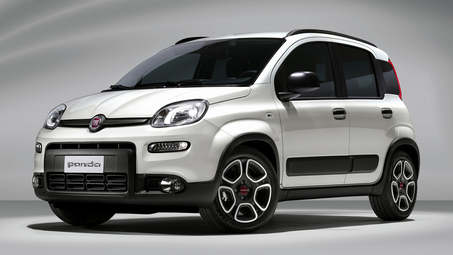 Fiat Panda Life Hybrid Hd Art Keychain