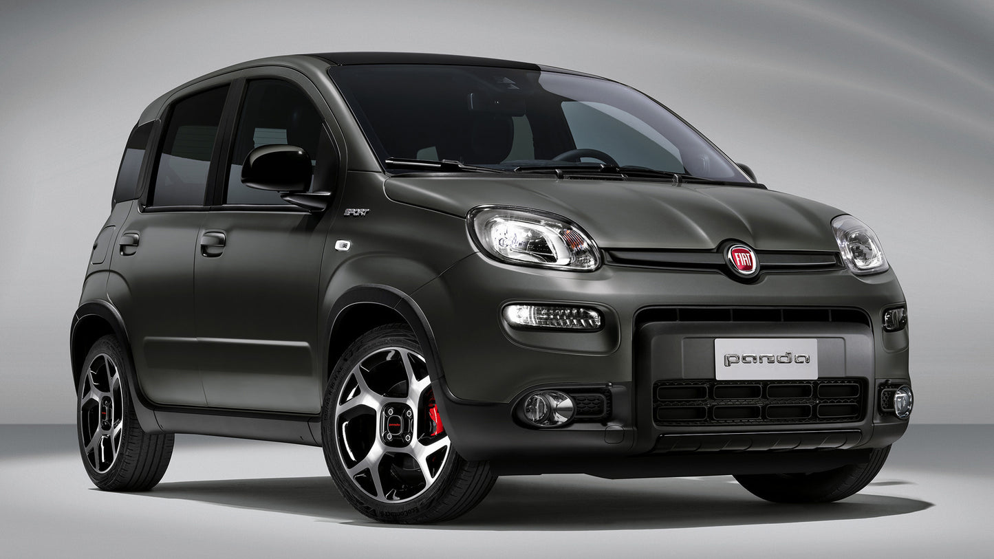Fiat Panda Sport Hybrid Hd Art Keychain