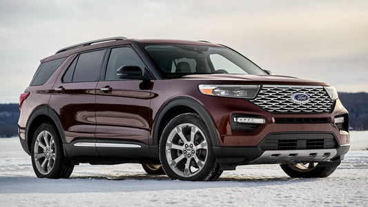 Ford Explorer Platinum Hd Art Keychain