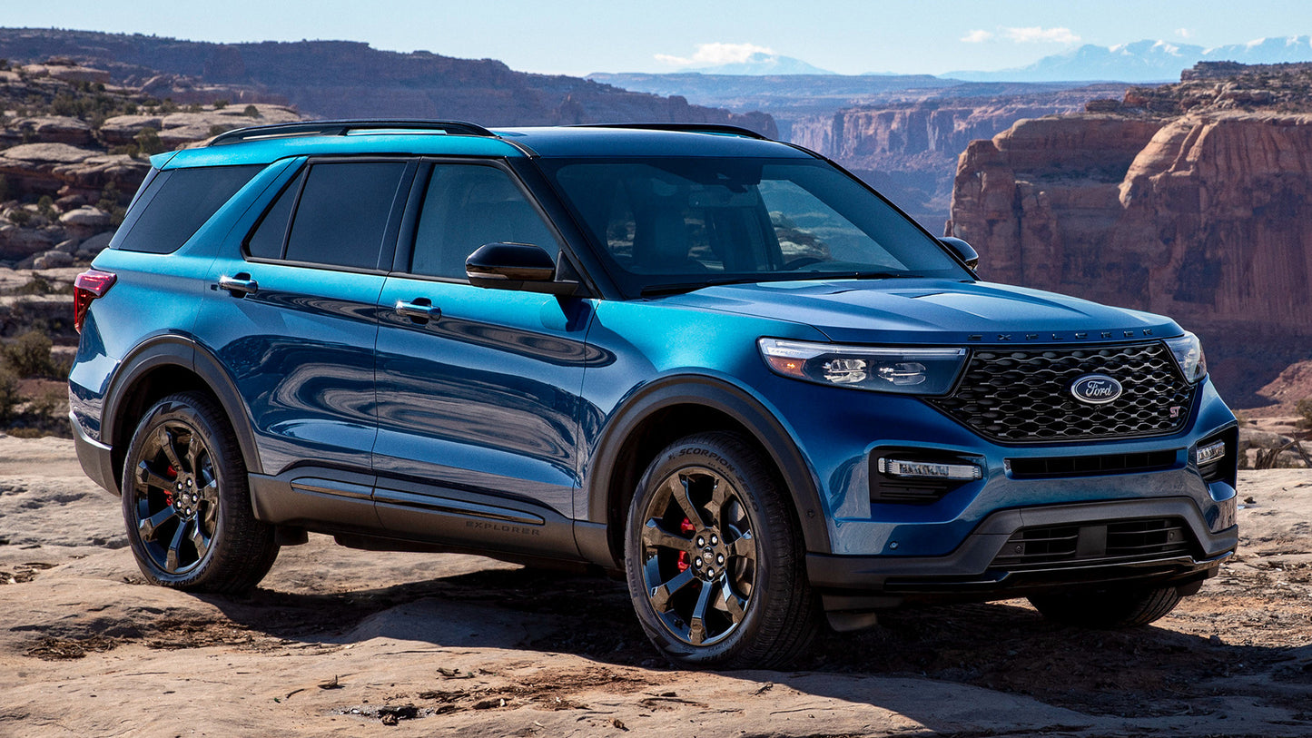 Ford Explorer St Hd Art Keychain