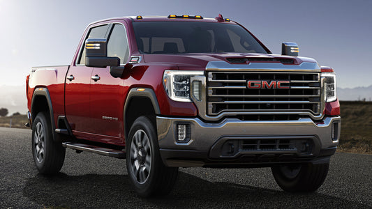 Gmc Sierra Hd Crew Cab Hd Art Keychain