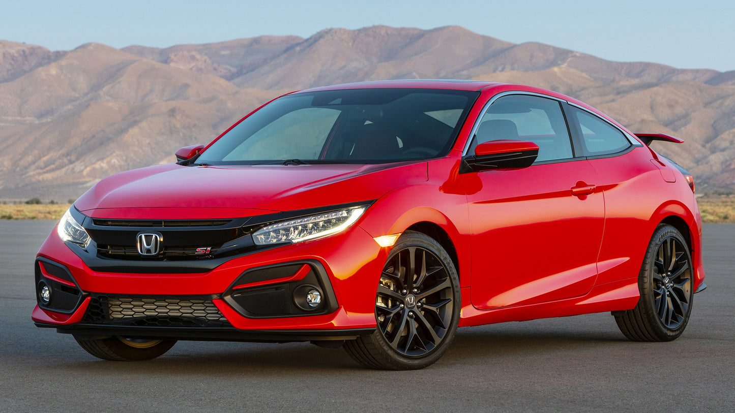 Honda Civic Si Coupe Us Hd Art Print Poster