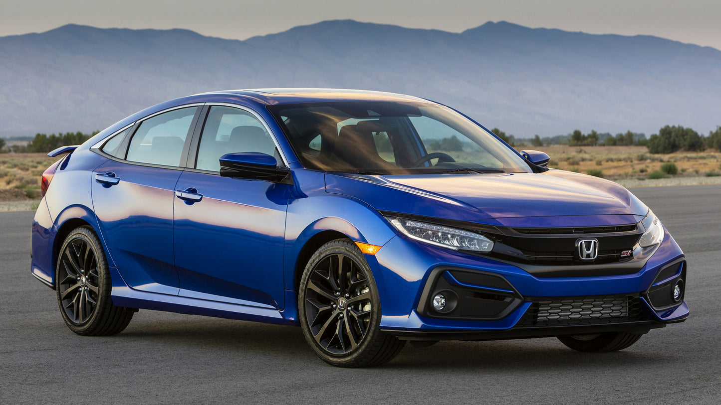 Honda Civic Si Sedan Us Hd Art Print Poster
