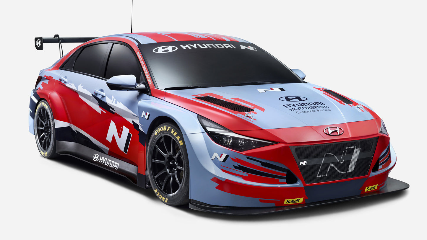 Hyundai Elantra N Tcr Hd Art Jigsaw Puzzle