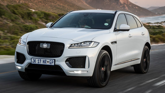 Jaguar F Pace Chequered Flag Za Hd Art Print Poster