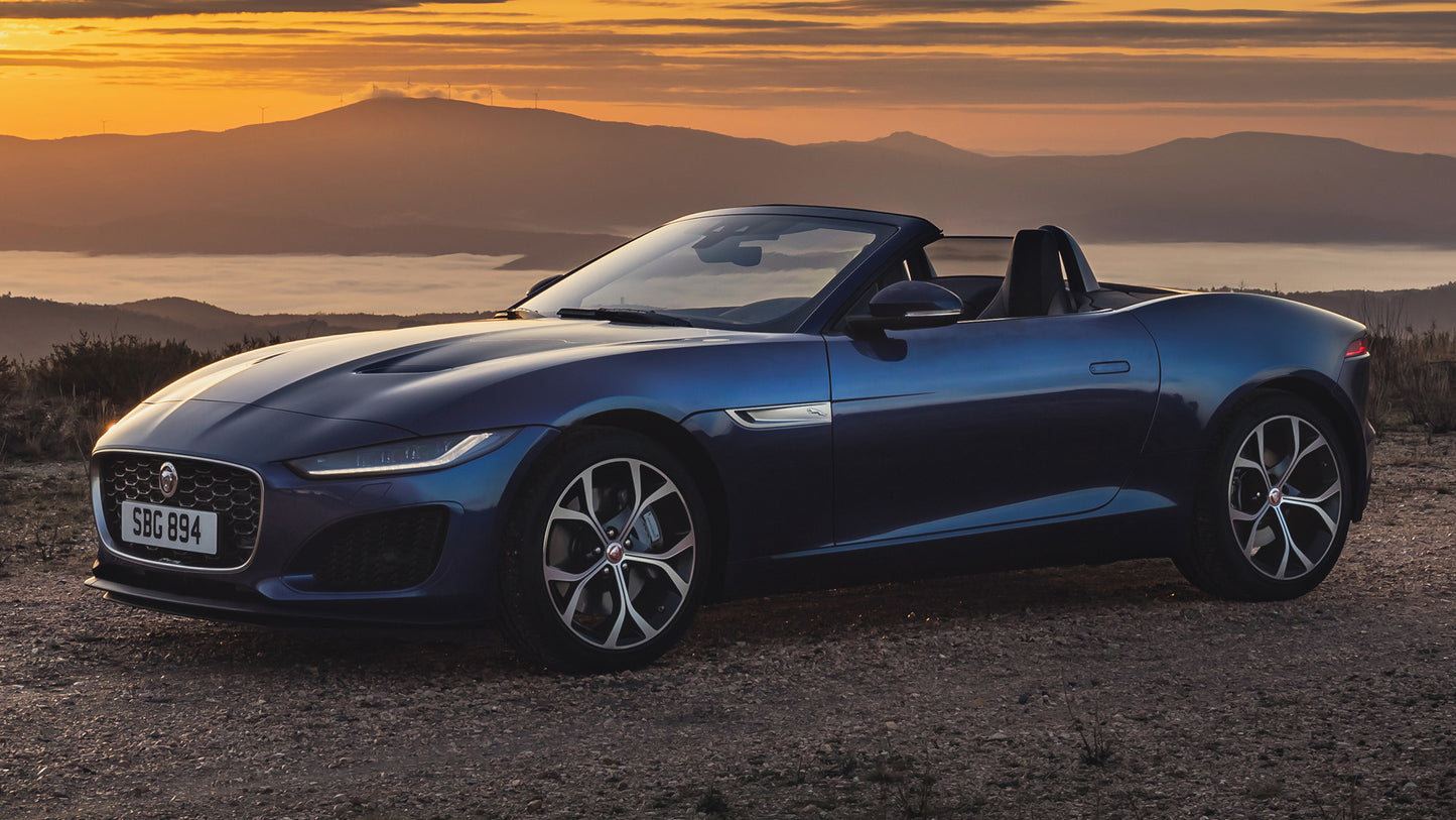 Jaguar F Type Convertible Hd Art Jigsaw Puzzle