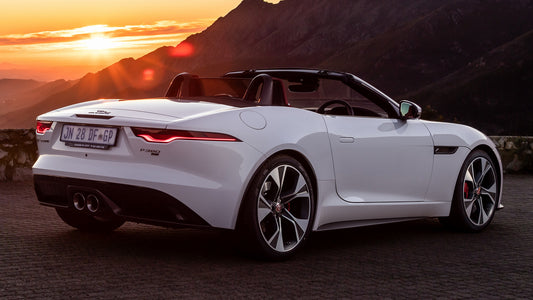 Jaguar F Type Convertible First Edition Za Hd Art Print Poster