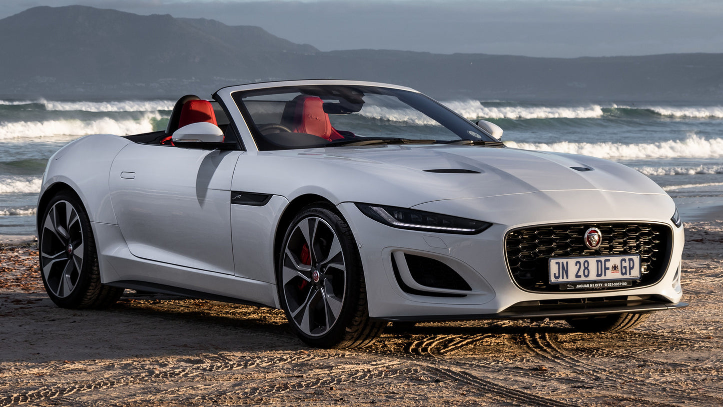Jaguar F Type Convertible First Edition Za Hd Art Print Poster