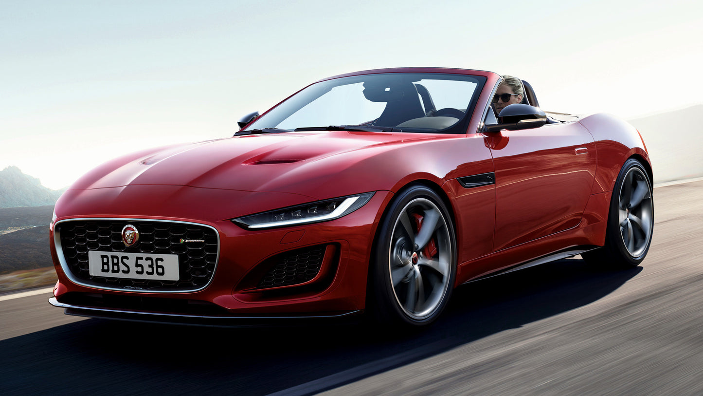 Jaguar F Type Convertible R Dynamic Hd Art Jigsaw Puzzle