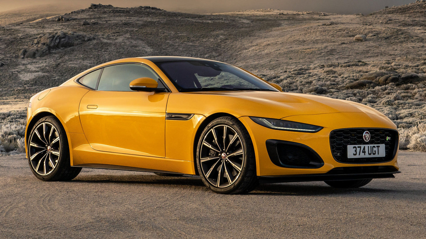 Jaguar F Type R Coupe Hd Art Print Poster