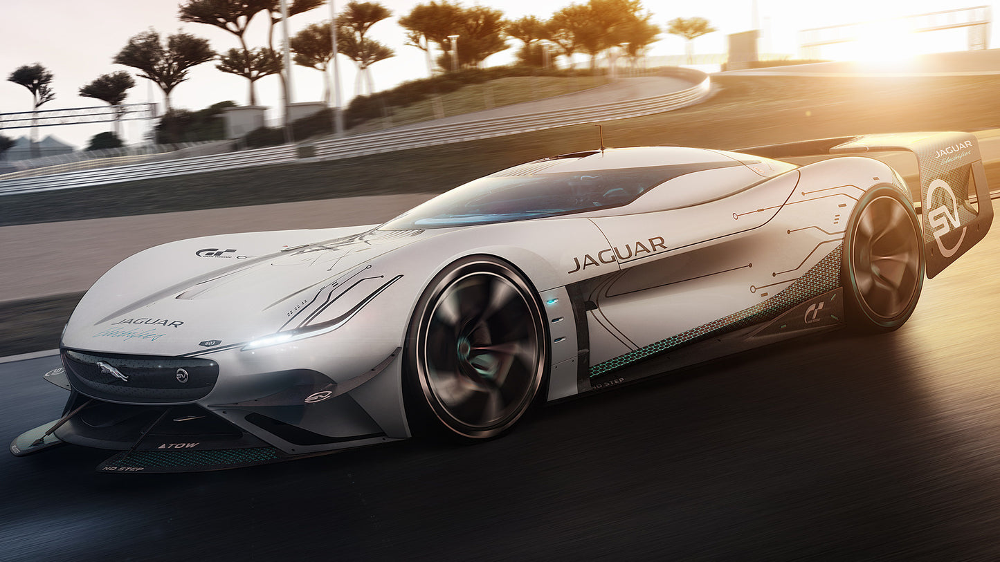 Jaguar Vision Gran Turismo Sv Hd Art Print Poster