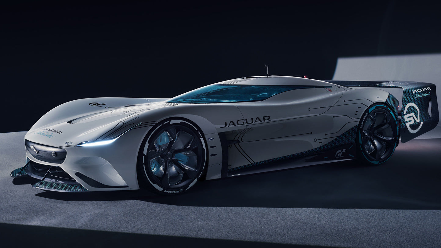 Jaguar Vision Gran Turismo Sv Hd Art Jigsaw Puzzle