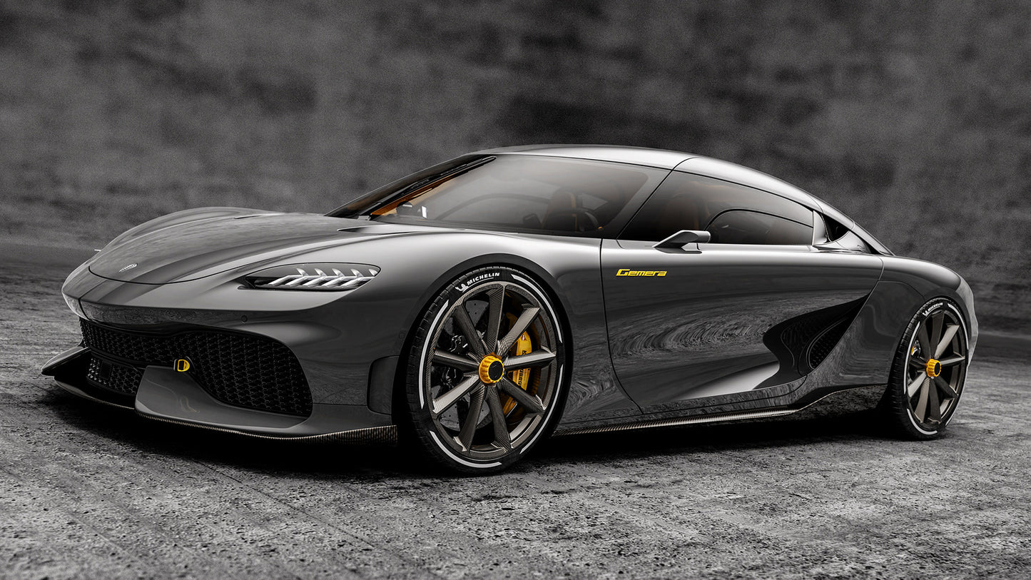 Koenigsegg Gemera Hd Art Print Poster