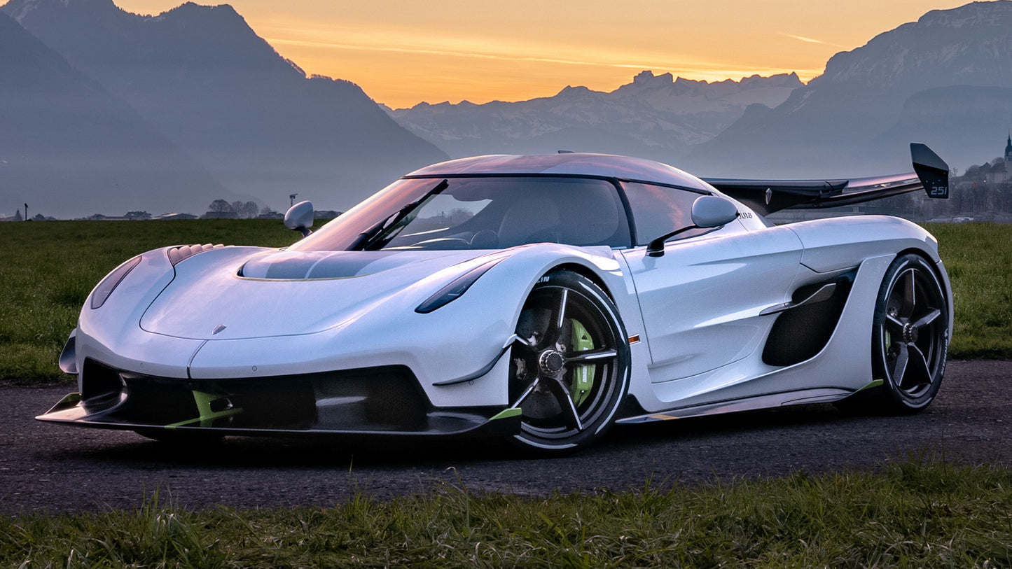 Koenigsegg Jesko Hd Art Jigsaw Puzzle