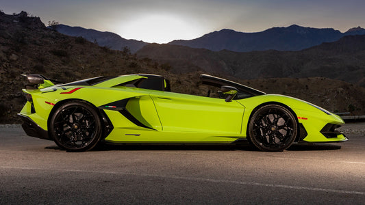Lamborghini Aventador Svj Roadster Us Hd Art Print Poster