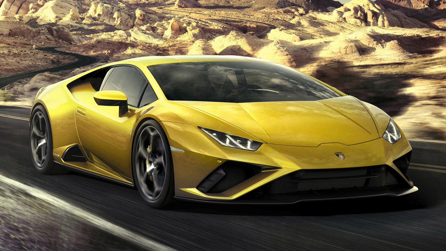 Lamborghini Huracan Evo Rwd Hd Art Print Poster