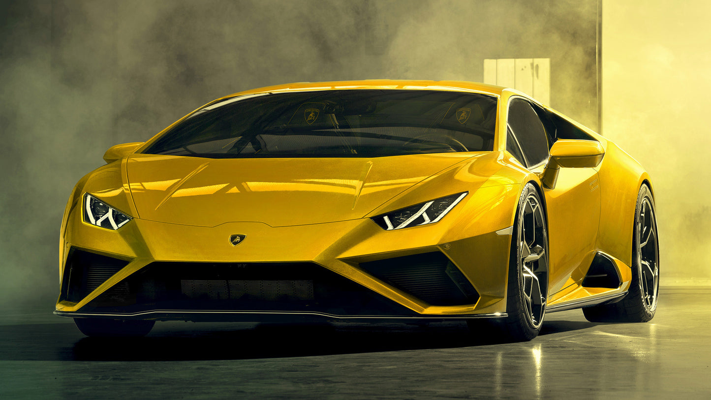 Lamborghini Huracan Evo Rwd Hd Art Print Poster