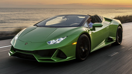 Lamborghini Huracan Evo Spyder Us Hd Art Print Poster