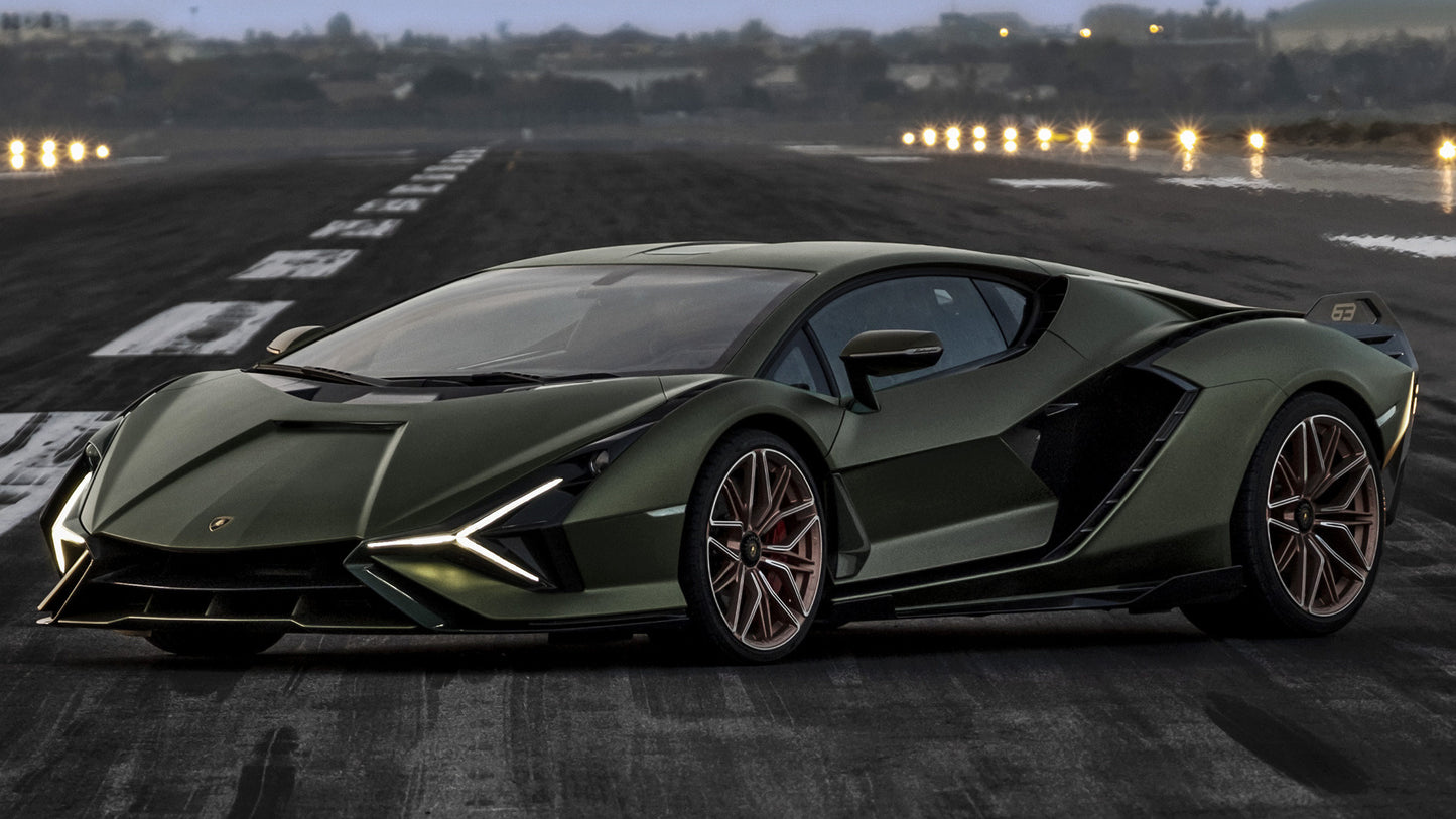 Lamborghini Sian Fkp Hd Art Jigsaw Puzzle
