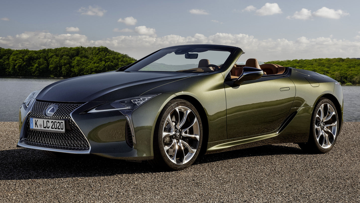 Lexus Lc Convertible Hd Art Jigsaw Puzzle