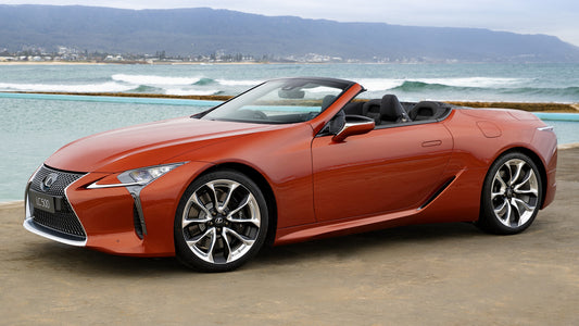 Lexus Lc Convertible Au Hd Art Print Poster