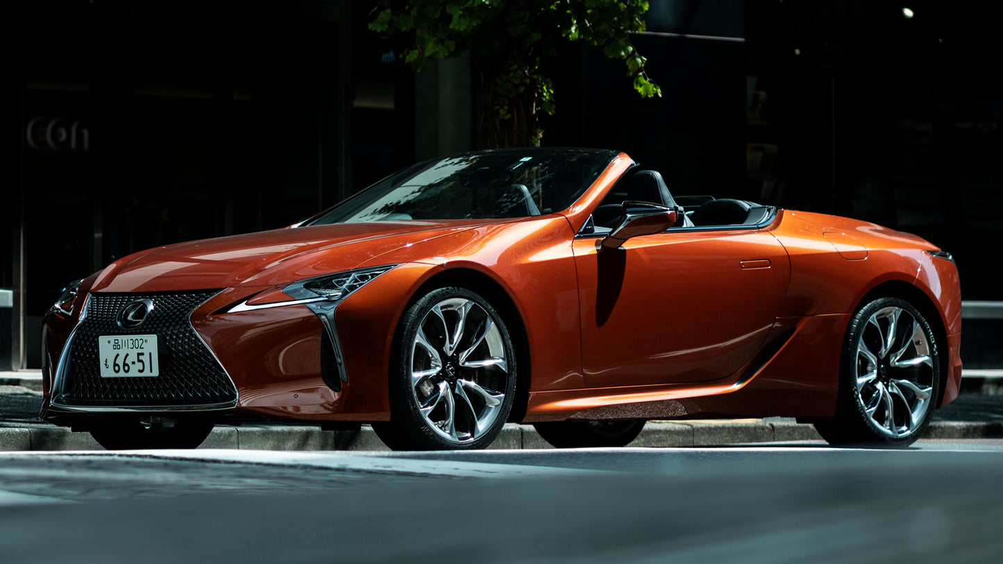 Lexus Lc Convertible Jp Hd Art Print Poster