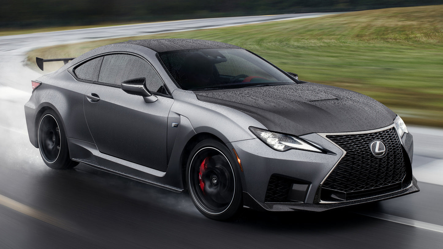 Lexus Rc F Track Edition Us Hd Art Print Poster