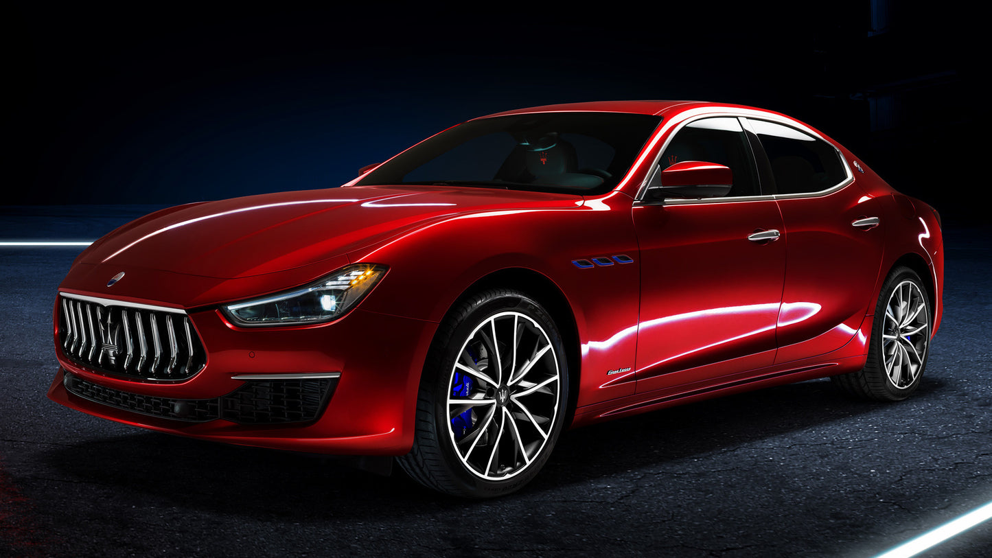 Maserati Ghibli Hybrid Granlusso Fenice Hd Art Jigsaw Puzzle