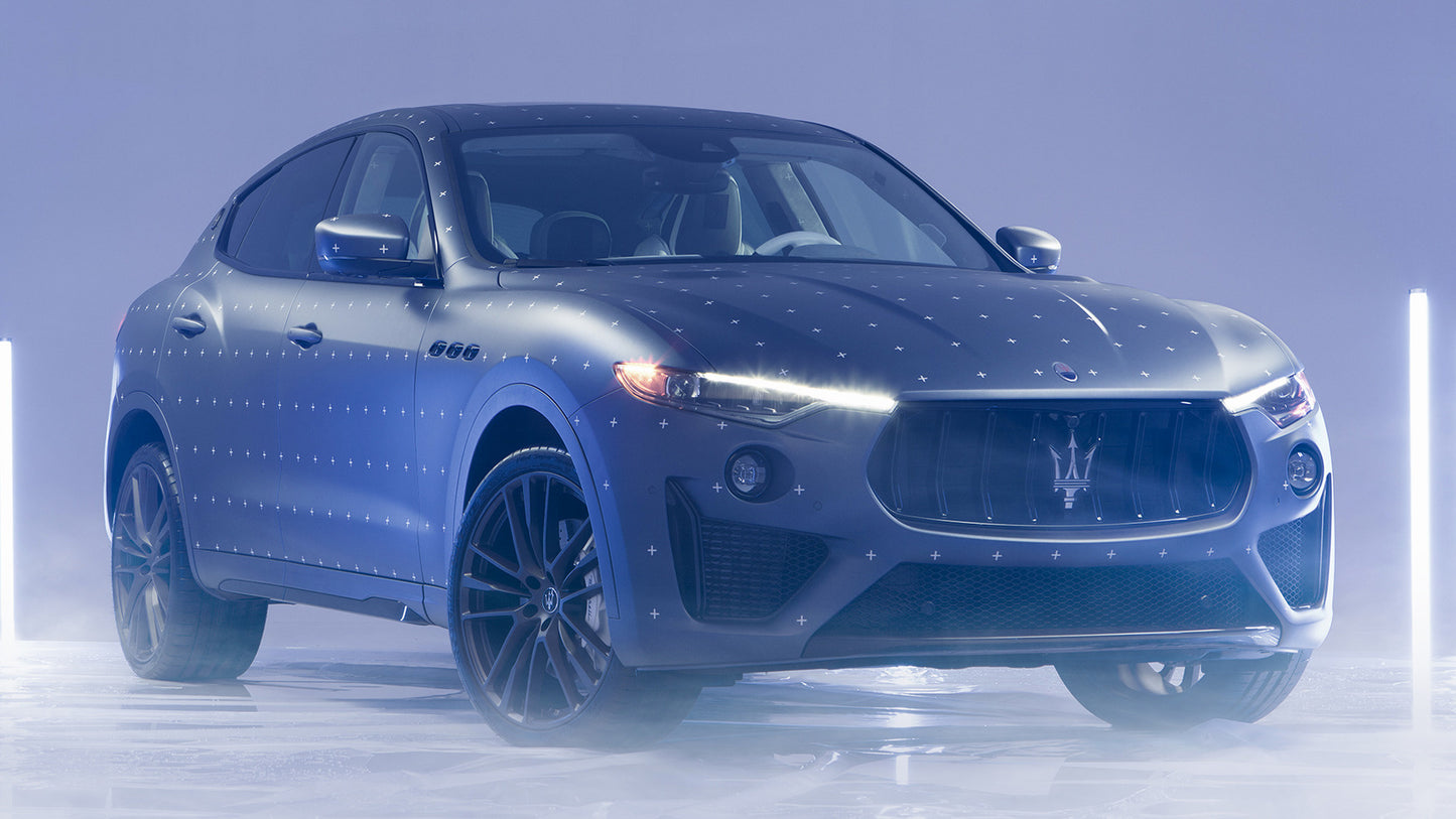 Maserati Levante Trofeo Futura Hd Art Keychain