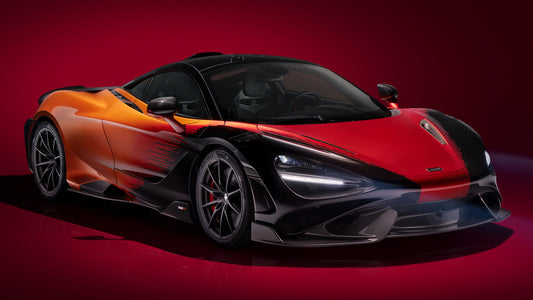 Mclaren 765Lt Strata Theme By Mso Hd Art Print Poster