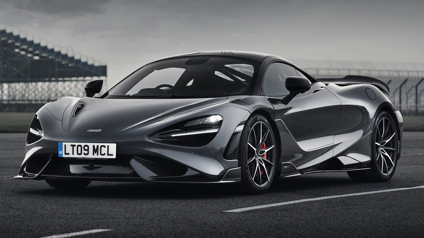 Mclaren 765Lt Uk Hd Art Print Poster