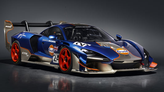Mclaren Senna Gtr Lm Gulf Hd Art Jigsaw Puzzle