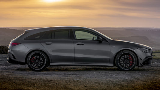 Mercedes Amg Cla S Shooting Brake Aerodynamics Package Uk Hd Art Print Poster