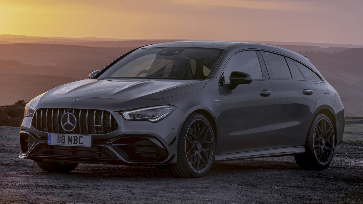 Mercedes Amg Cla S Shooting Brake Aerodynamics Package Uk Hd Art Magnet