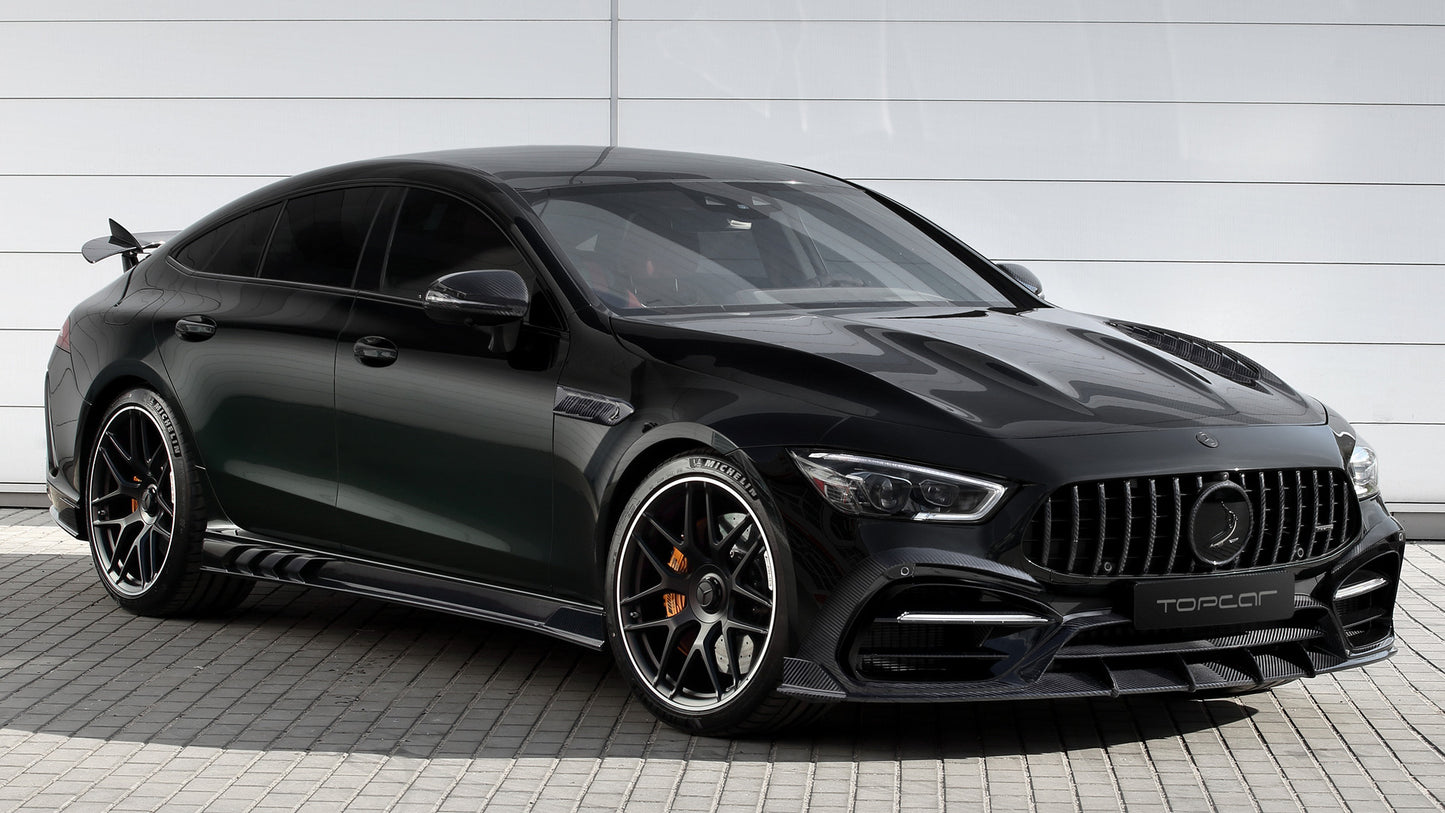 Mercedes Amg Gt S Inferno By Topcar Door Hd Art Print Poster