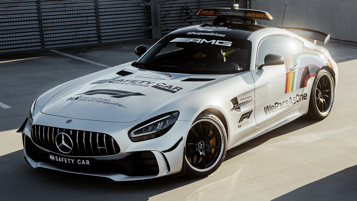 Mercedes Amg Gt R F1 Safety Car Hd Art Magnet