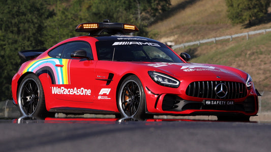 Mercedes Amg Gt R F1 Safety Car Tuscan Grand Prix Livery Hd Art Magnet