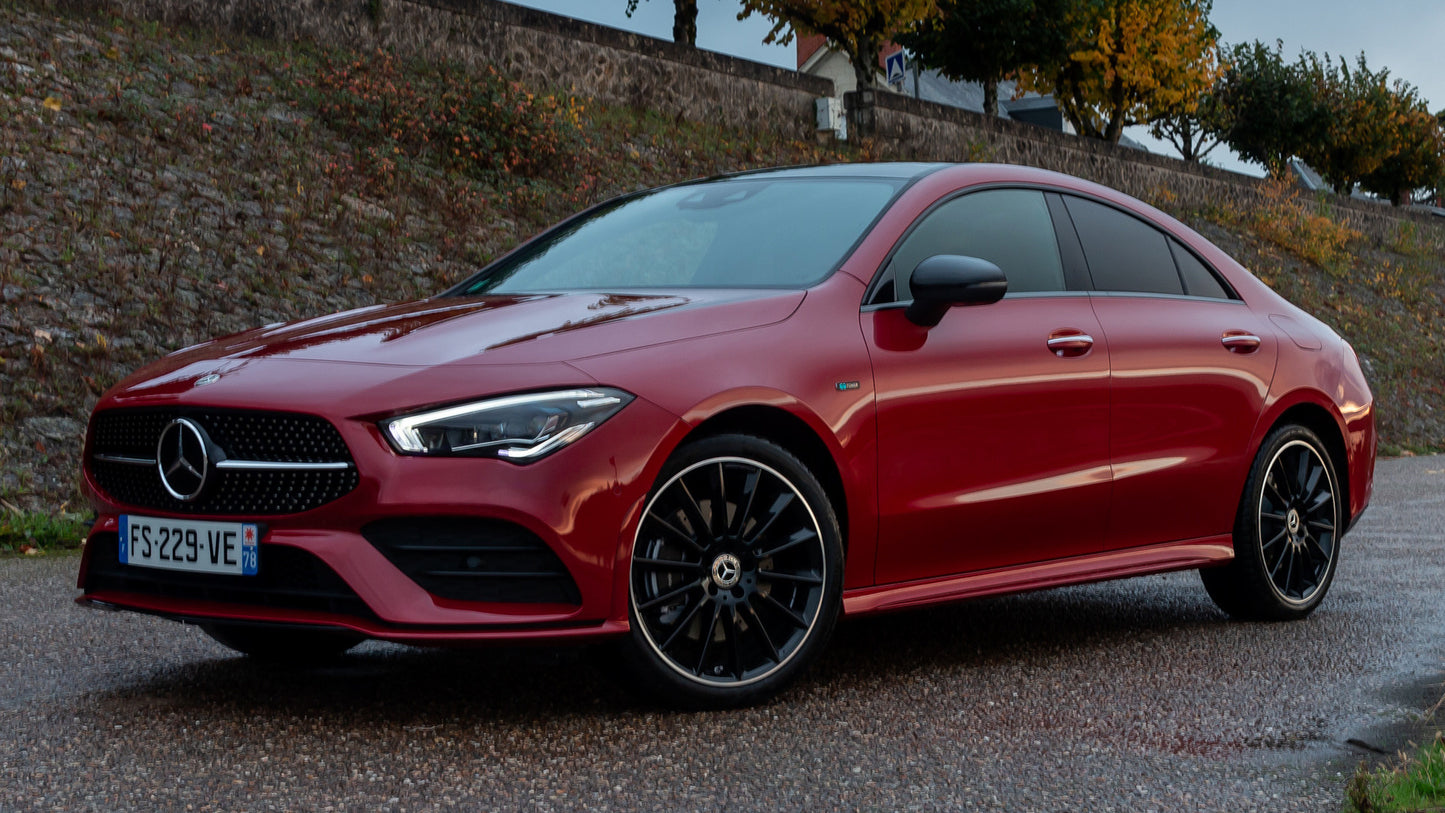 Mercedes Benz Cla Class Plug In Hybrid Amg Line Hd Art Print Poster