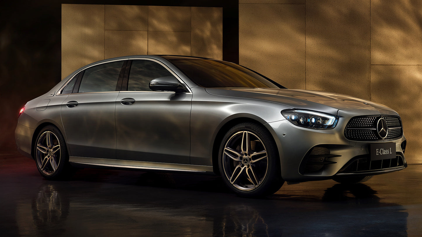 Mercedes Benz E Class Amg Line Long Cn Hd Art Print Poster