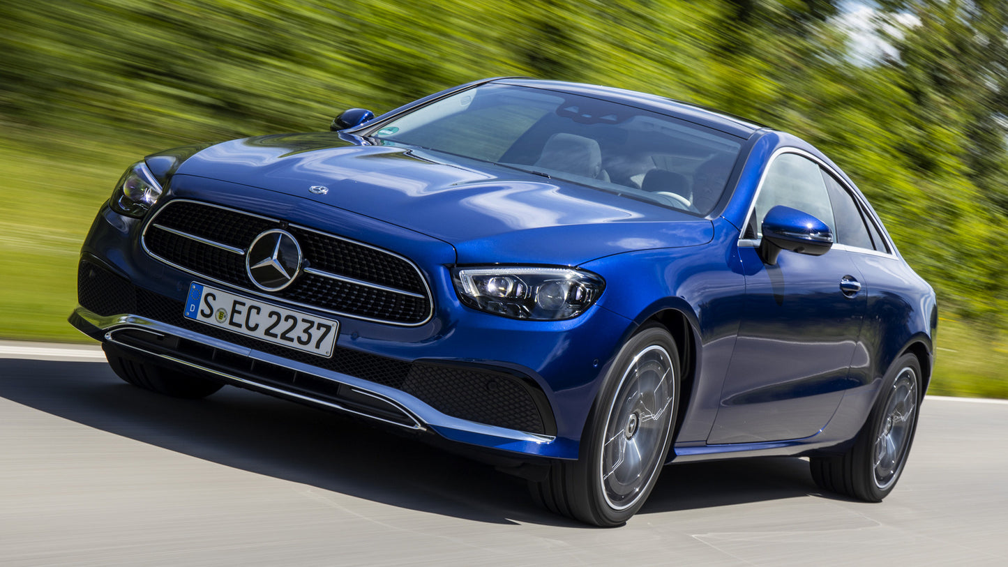 Mercedes Benz E Class Coupe Hd Art Print Poster