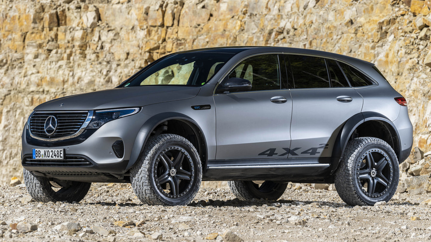 Mercedes Benz Eqc 4X4 Hd Art Print Poster