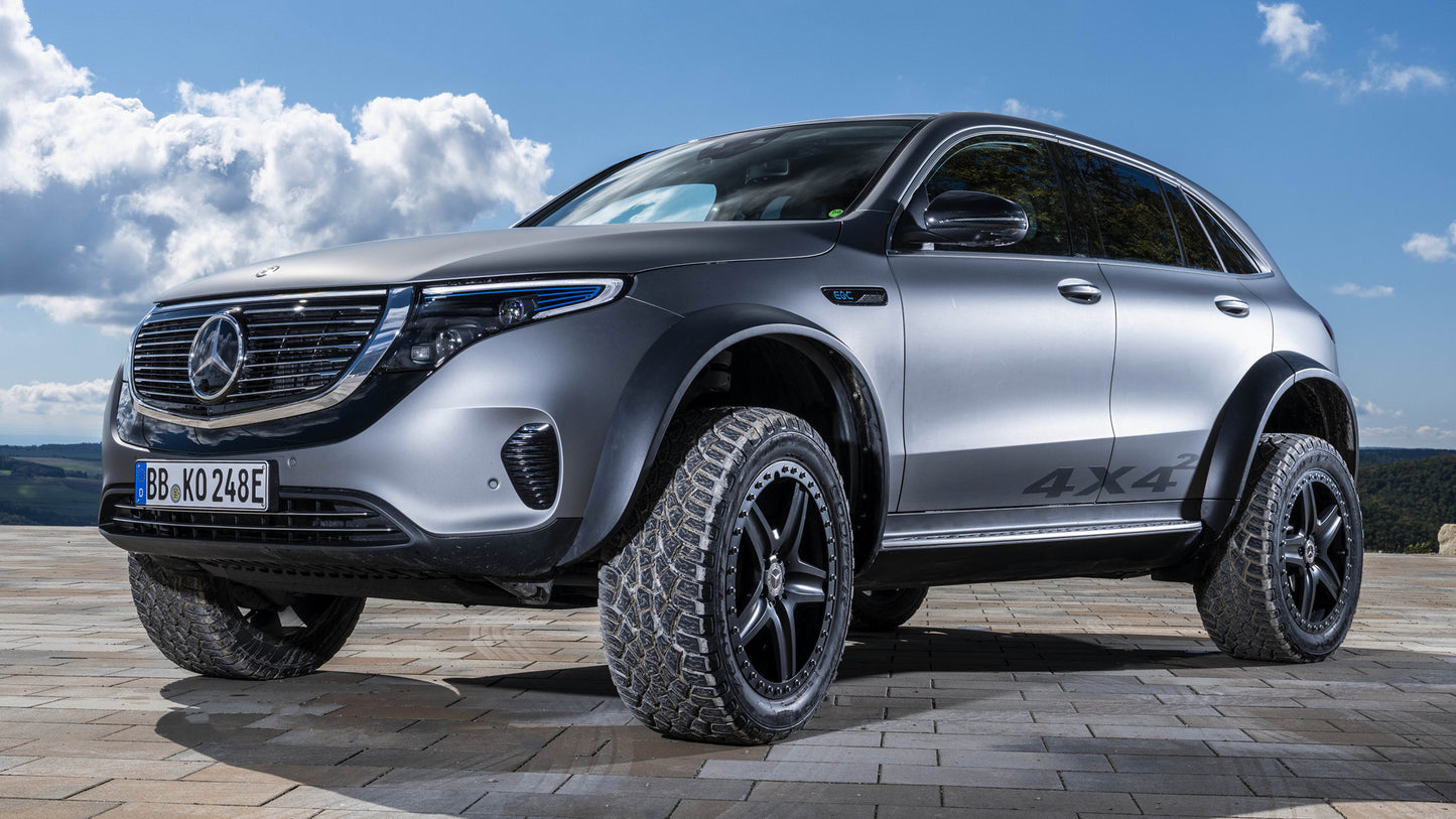 Mercedes Benz Eqc 4X4 Hd Art Print Poster