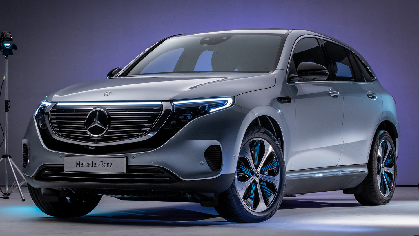 Mercedes Benz Eqc Br Hd Art Print Poster