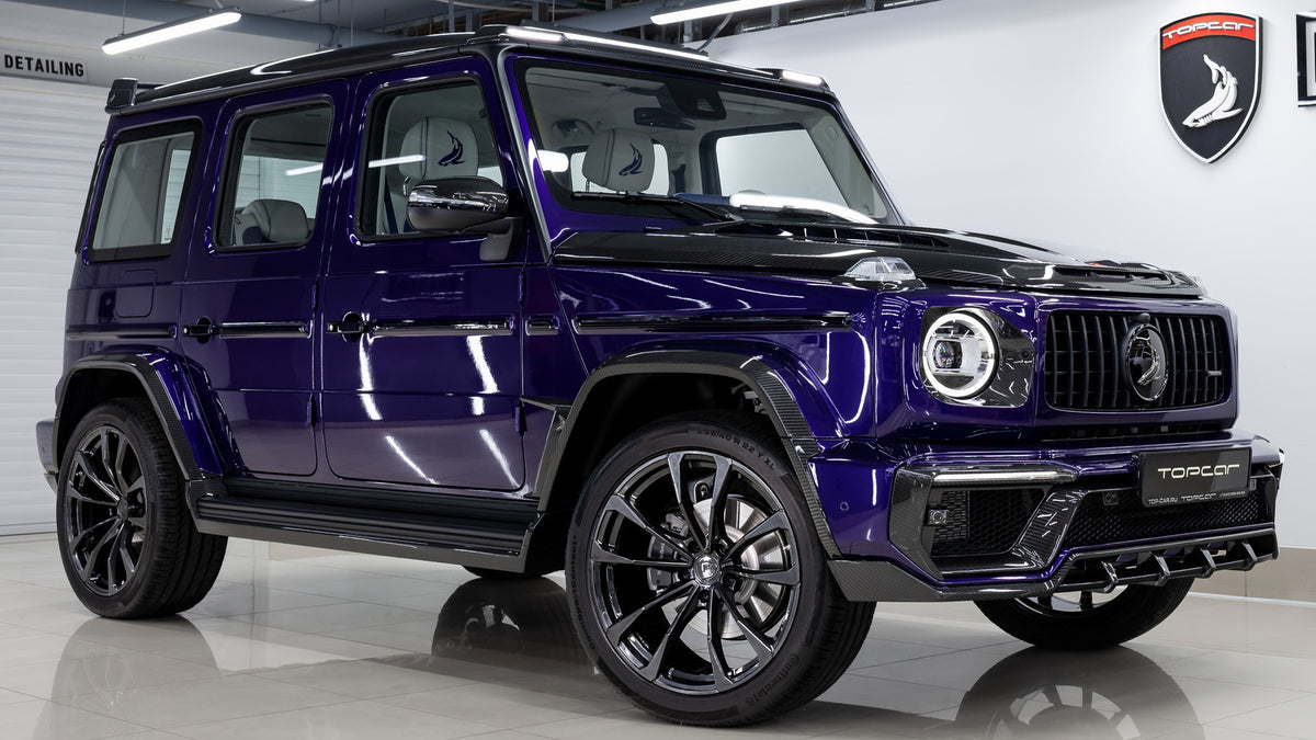 Mercedes Benz G Class Violet Inferno By Topcar Hd Art Magnet