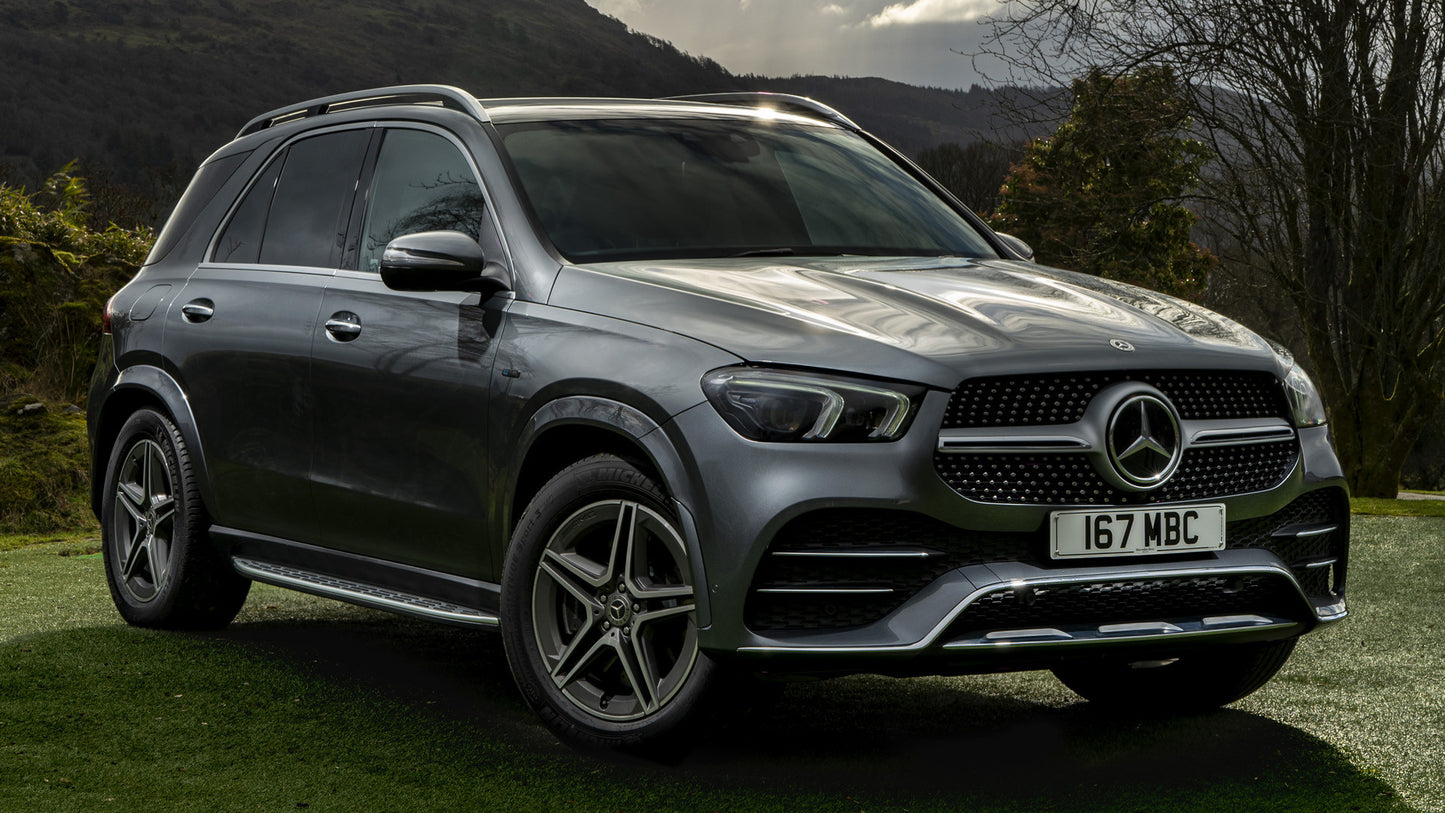 Mercedes Benz Gle Class Plug In Hybrid Amg Line Uk Hd Art Print Poster