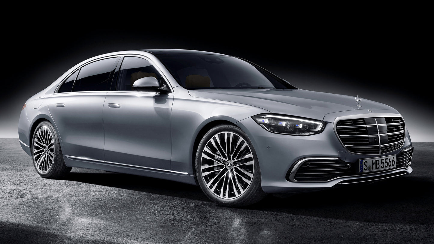 Mercedes Benz S Class Long Hd Art Print Poster
