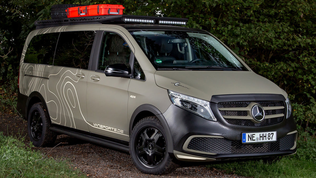 Mercedes Benz V Class Vp Gravity Geotrek Edition By Vansports Hd Art Magnet